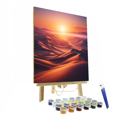 Dreamy Desert Sunset Paint By Numbers Kits