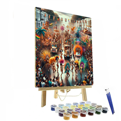 The Notting Hill Carnival - United Kingdom Numbered Painting Kits