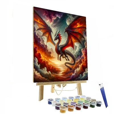 Dragon Majesty Paint By Numbers Art