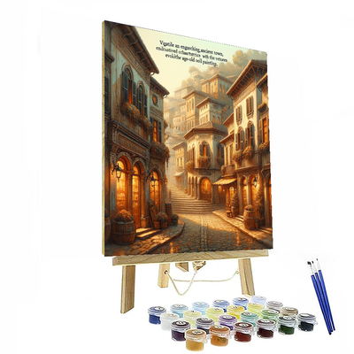 Historical Old Town Charm DIY Paint By Numbers