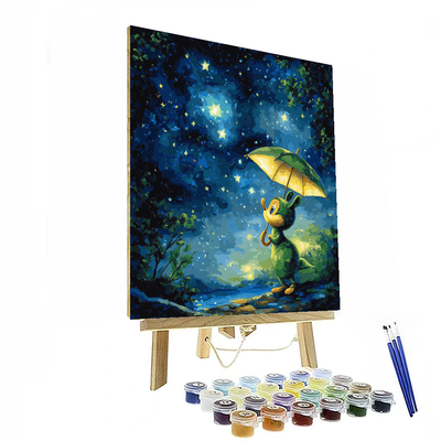 Jiminy Cricket's Guiding Light - Disney Inspired Paint By Number