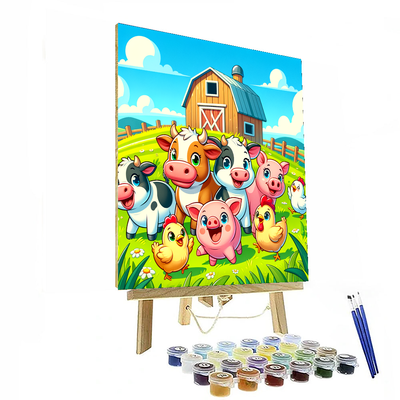 Adventures On The Farm Paint By Color