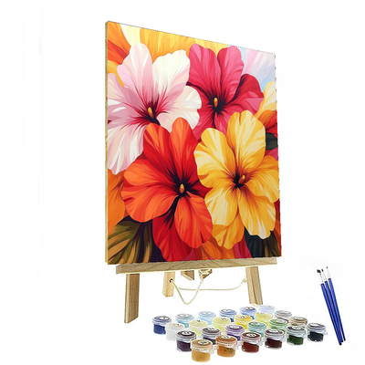 Georgia O'Keeffe Inspired Joyful Flora  Paint By Numbers Art