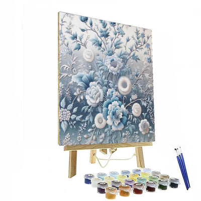 Winter Bloom Tapestry Paint By Number