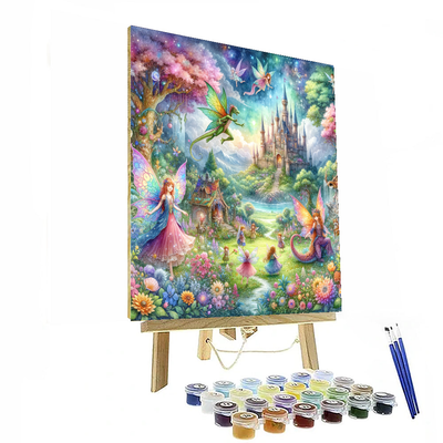 Frolicsome Fairy Tales Painting Number Kit