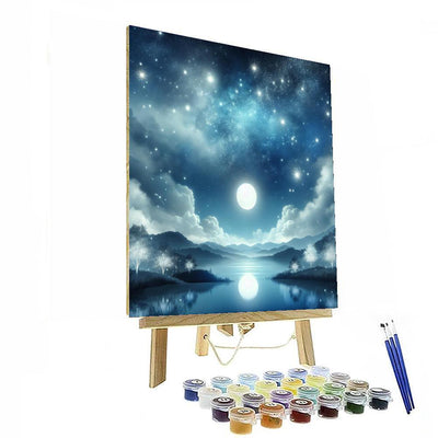 Starlit Night Adventure Paint By Numbers Art