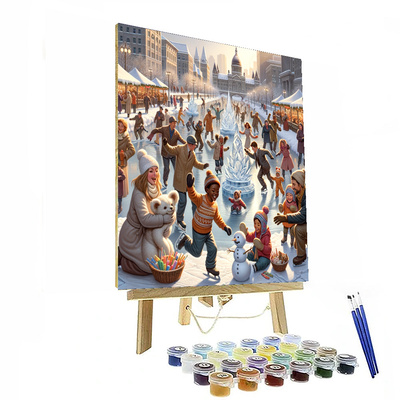 Winterlude Festival - Canada Paint By Numbers Art