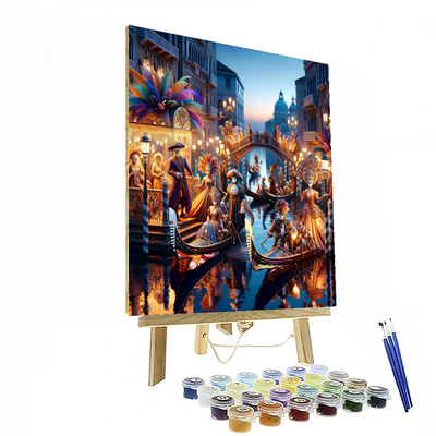 Carnevale Di Venezia - Italy Painting By Numbers Kit