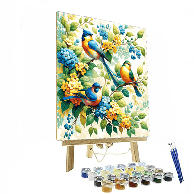 Melodic Birdsong Painting By Numbers Kit