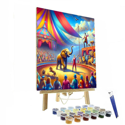 Whimsical Circus Dreams Paint By Numbers