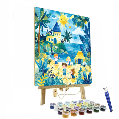 Luca's Seaside Adventure - Disney Inspired Painting Number Kit