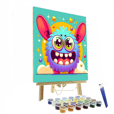 Silly Monster Adventure Paint By Number