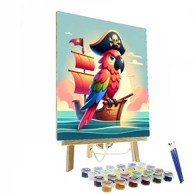 Heroic Pirate Parrot Paint By Numbers Kits