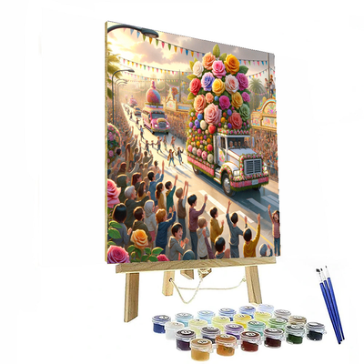 Portland Rose Festival - Oregon, Usa Painting By Numbers Kit