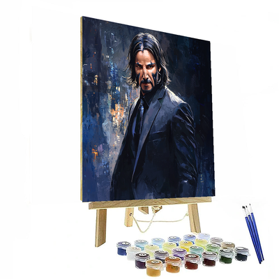 Keanu Reeves: The Philosophical Action Hero Paint By Color