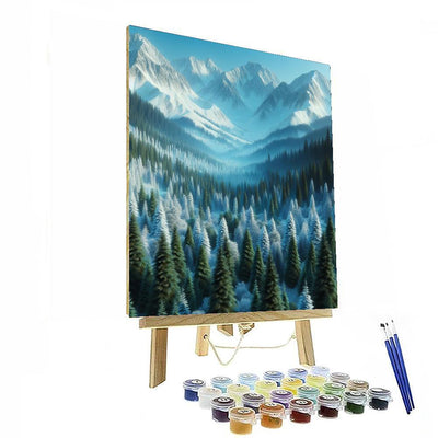 Wilderness Wonderland Painting By Numbers Kit