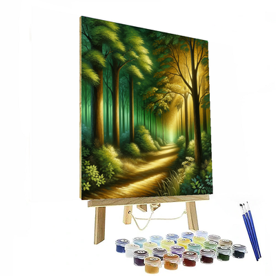 Forest Whisper Painting Number Kit