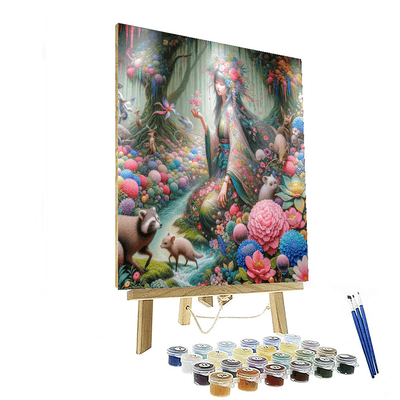 Dreamy Woodland Fairy Paint By Color