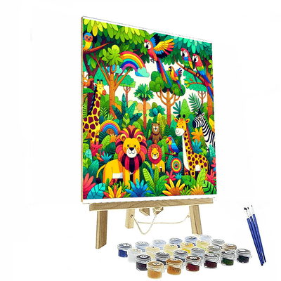 Wondrous Animal Kingdom DIY Paint By Numbers