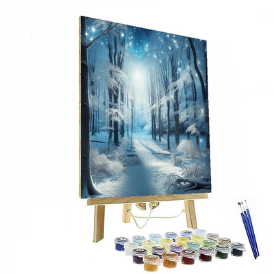 Winter Woodland Magic Paint By Numbers Kits