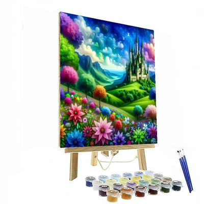 Fantastical Magical Castle Numbered Painting Kits