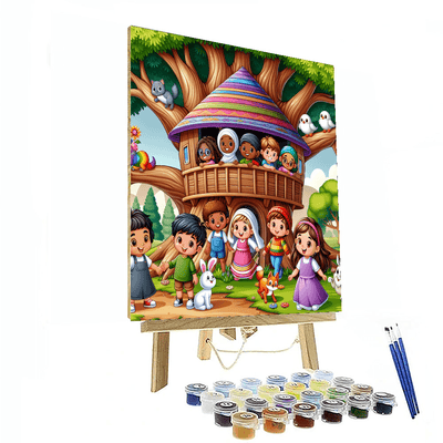 Magic Treehouse Paint By Number