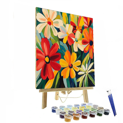 Henri Matisse Inspired Floral Wonderland  Painting By Numbers Kit