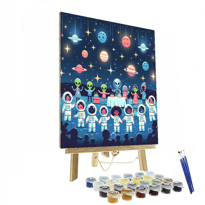 Galaxy Festival Of Stars Painting By Numbers Kit