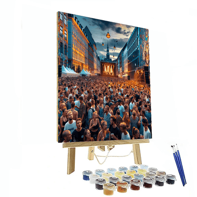 Copenhagen Distortion - Denmark Painting By Numbers Kit