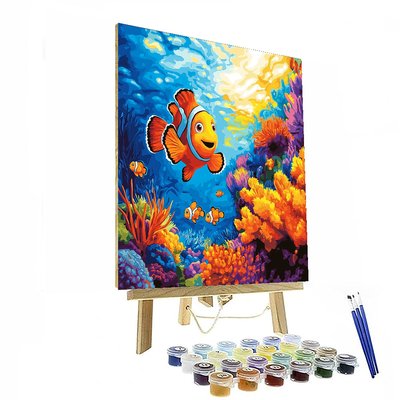 Nemo's Ocean Friends - Disney Inspired Paint By Numbers Art