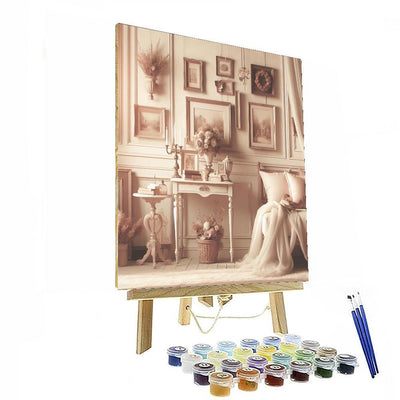 Timeless Vintage Elegance Numbered Painting Kits