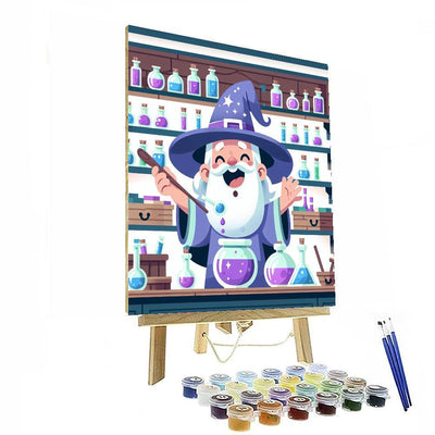 Magical Wizard's Workshop DIY Paint By Numbers