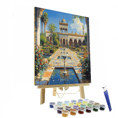 The Alcazar Of Seville - Spain DIY Paint By Numbers