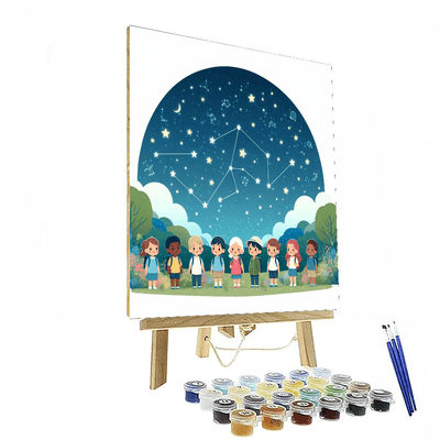 Starry Night Exploration Painting By Numbers Kit