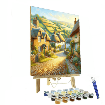 Enchanted Village Retreat Numbered Painting Kits