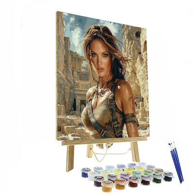 Angelina Jolie: The Adventurous Artisan Paint By Numbers