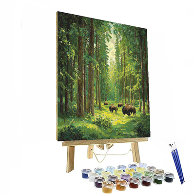 Białowieża Forest - Poland/belarus Painting By Numbers Kit