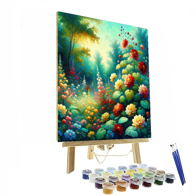 Whimsical Garden Symphony Paint By Number