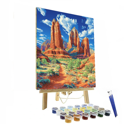 Sedona Red Rocks - Arizona, Usa Paint By Numbers Kits