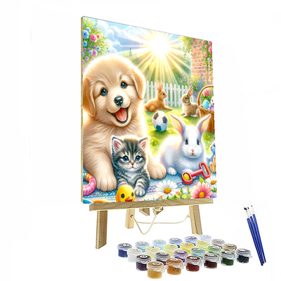 Furry Friends Club Paint By Color