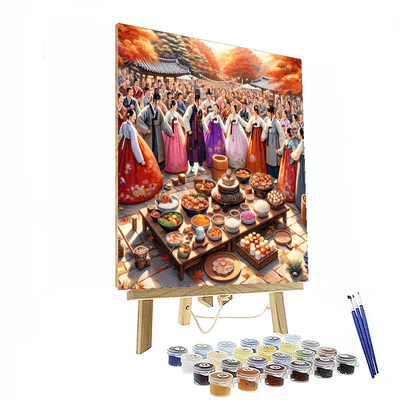 Chuseok Festival - South Korea Paint By Numbers Art