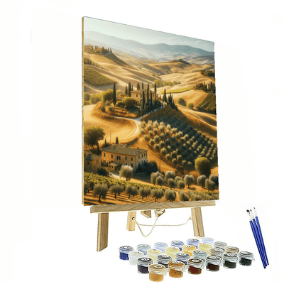 Sun-kissed Tuscany Paint By Numbers Kits