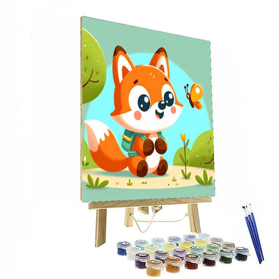 Adventure Fox Paint By Numbers Art