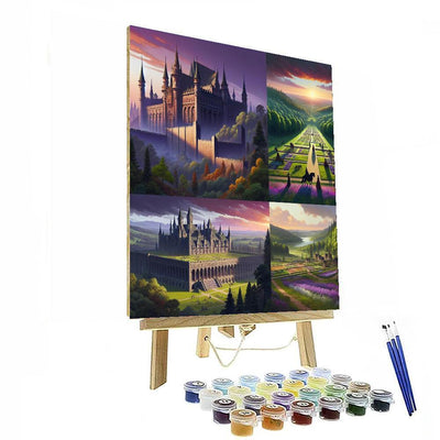 Castle Dreams Majesty Paint By Numbers