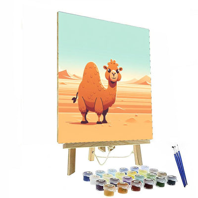 Calm Camel Painting By Numbers Kit