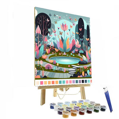 Secret Garden Adventure Painting Number Kit