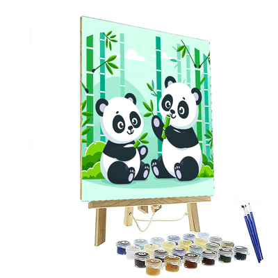 Joyful Panda Grove Numbered Painting Kits