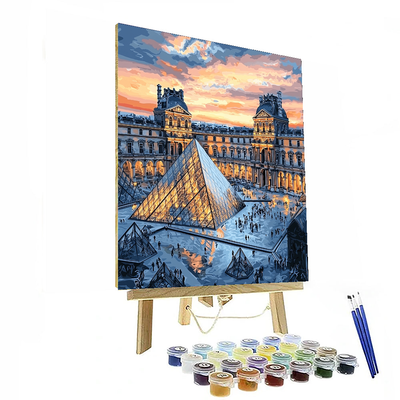 Louvre Museum - Paris Numbered Painting Kits