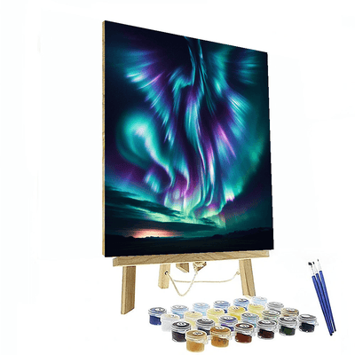 Aurora Night Fantasy Painting By Numbers Kit