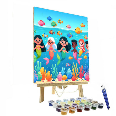 Vibrant Underwater Kingdom DIY Paint By Numbers